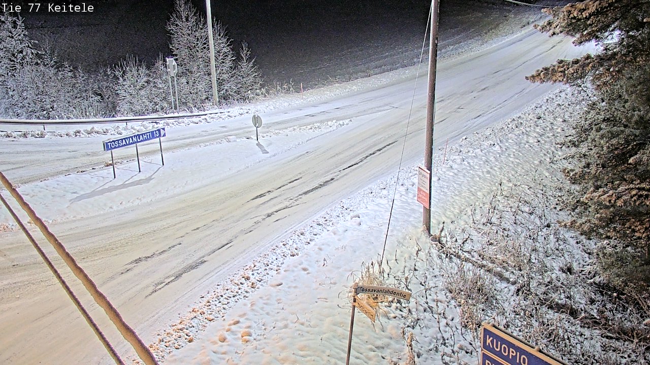 Kelikamerat Kuva Tie 77 Keitele, Keitele, Pohjois-Savo