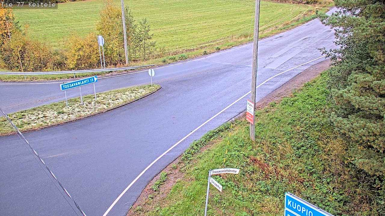 Kelikamerat Kuva Tie 77 Keitele, Keitele, Pohjois-Savo