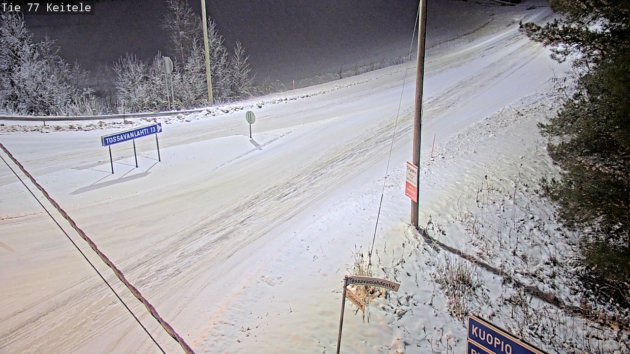 Kelikamerat Kuva Tie 77 Keitele, Keitele, Pohjois-Savo