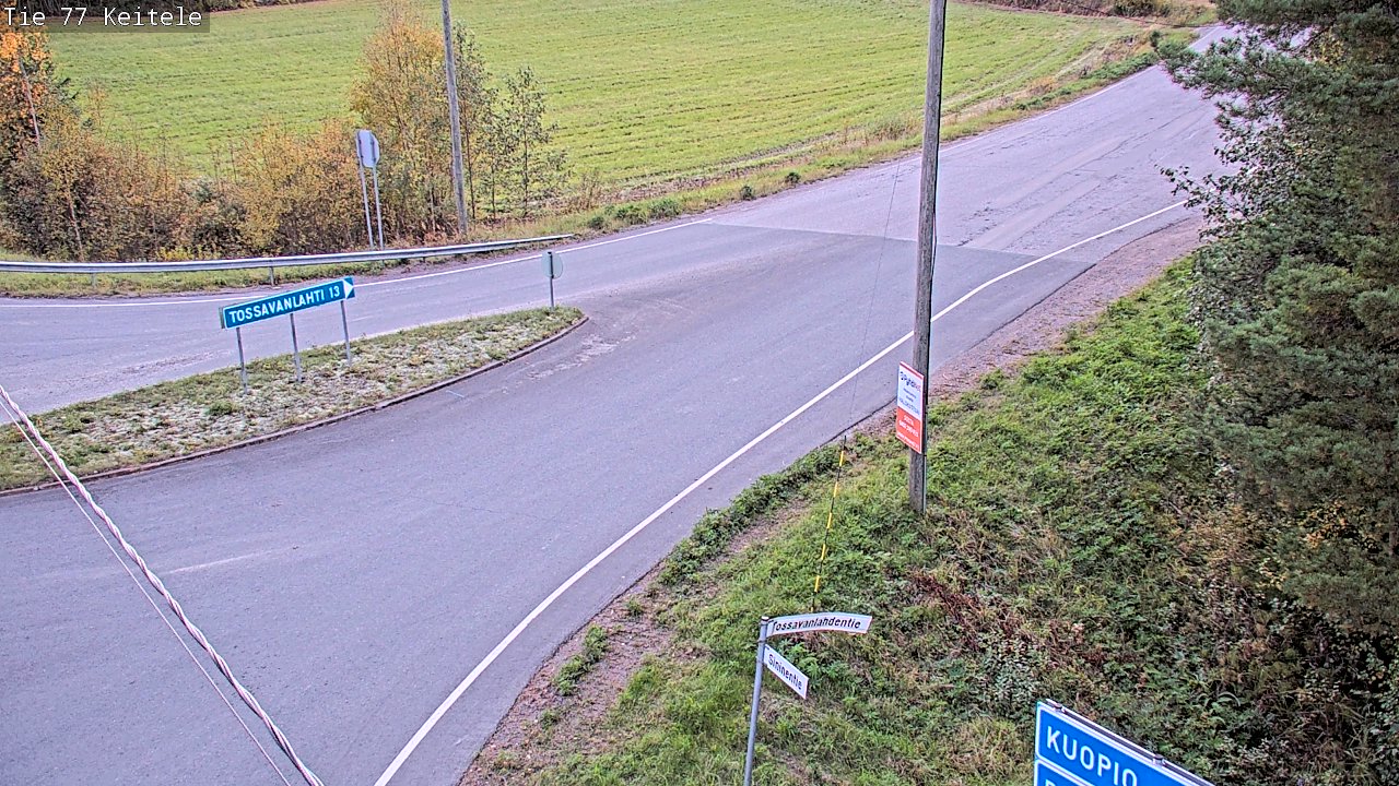 Kelikamerat Kuva Tie 77 Keitele, Keitele, Pohjois-Savo