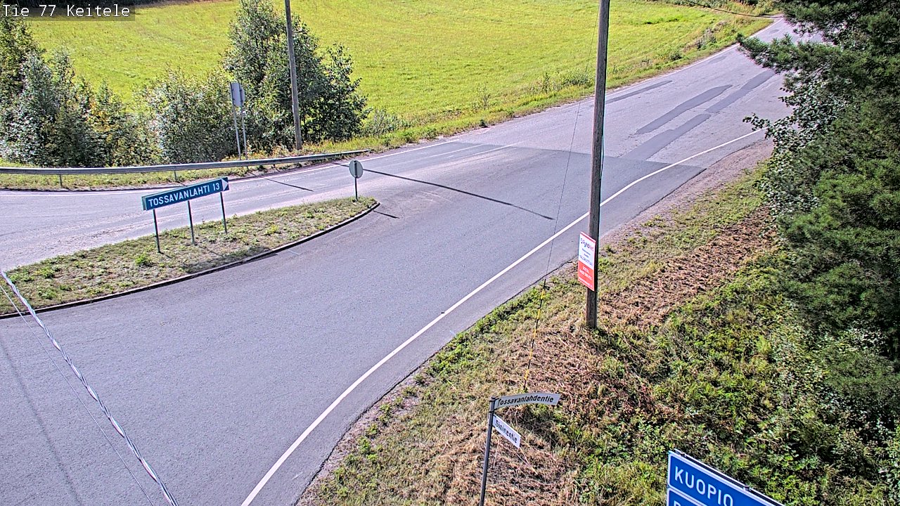 Kelikamerat Kuva Tie 77 Keitele, Keitele, Pohjois-Savo