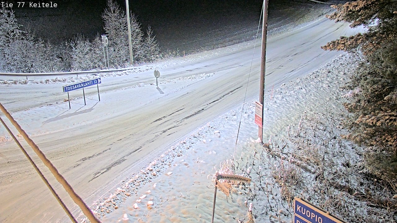 Kelikamerat Kuva Tie 77 Keitele, Keitele, Pohjois-Savo