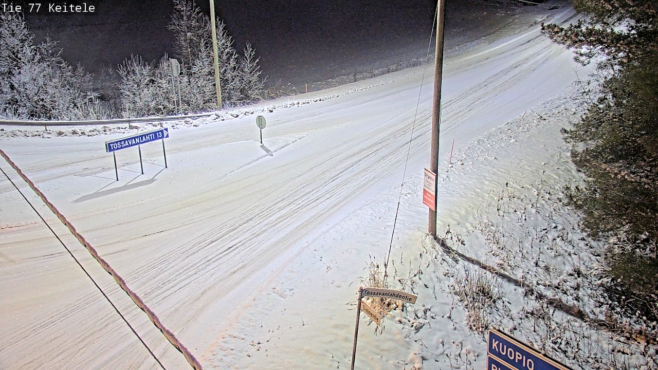 Kelikamerat Kuva Tie 77 Keitele, Keitele, Pohjois-Savo