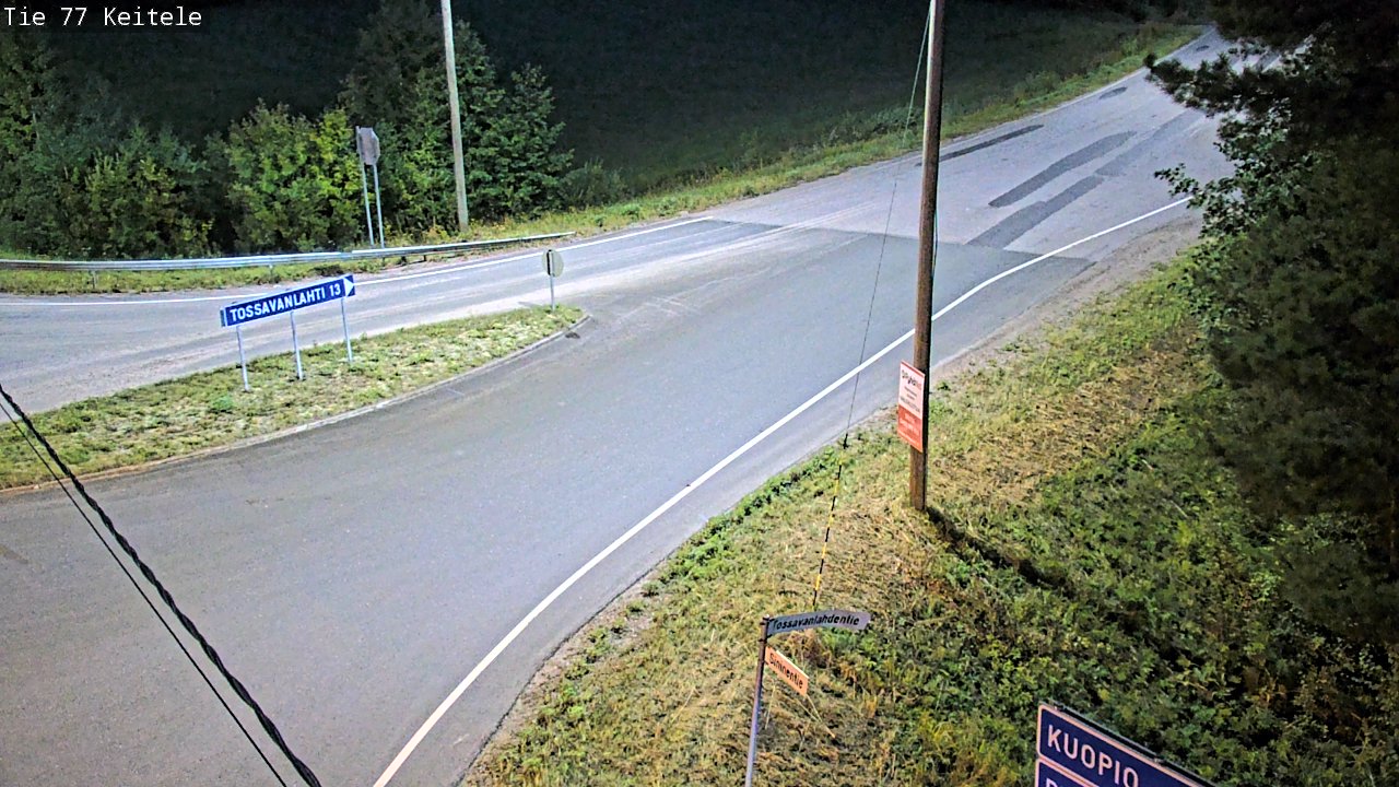 Kelikamerat Kuva Tie 77 Keitele, Keitele, Pohjois-Savo