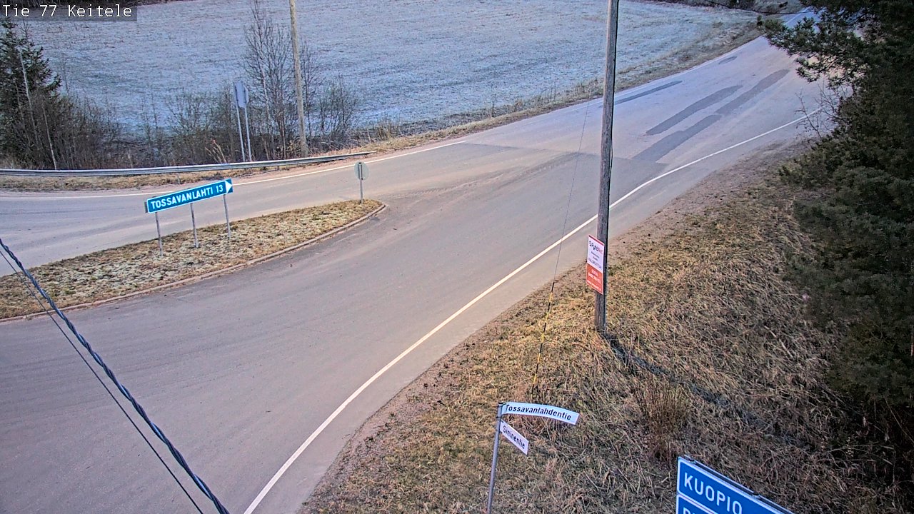 Kelikamerat Kuva Tie 77 Keitele, Keitele, Pohjois-Savo
