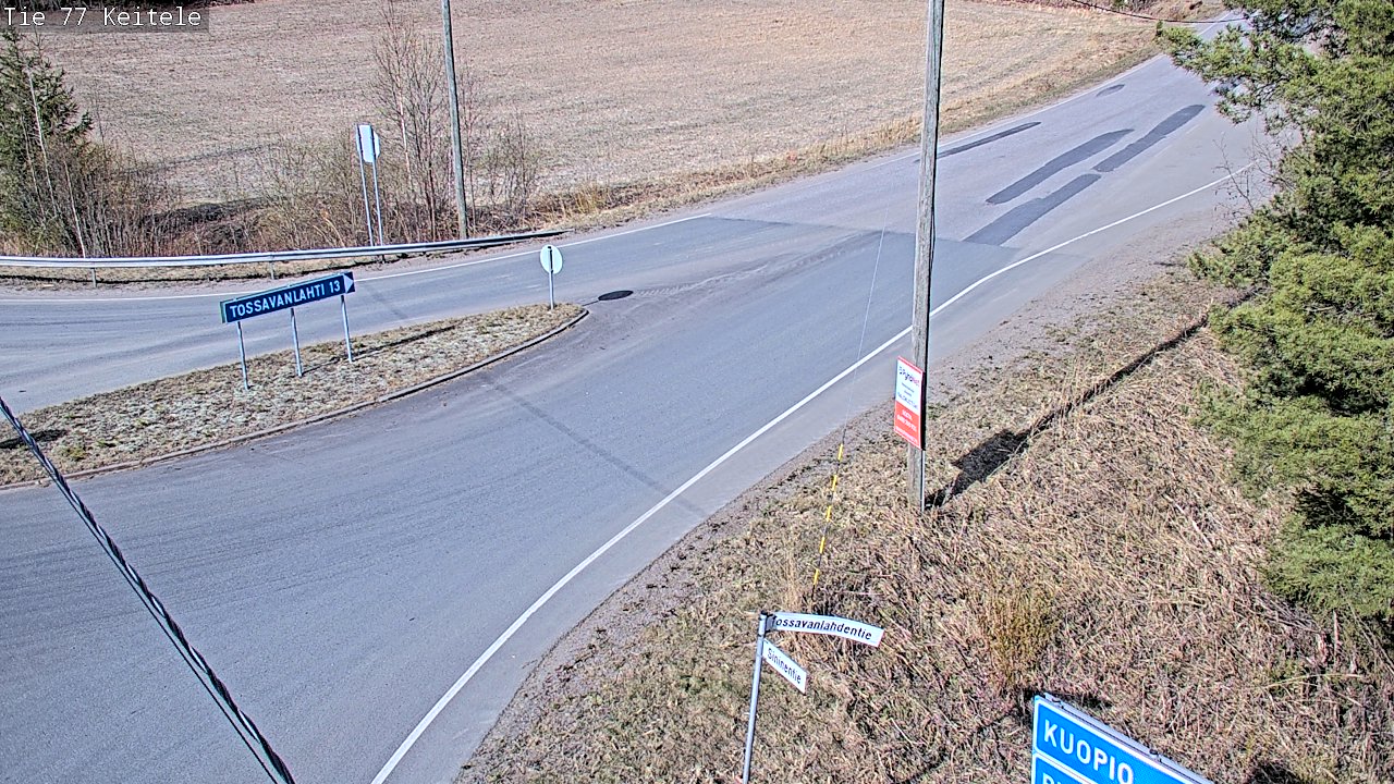 Kelikamerat Kuva Tie 77 Keitele, Keitele, Pohjois-Savo