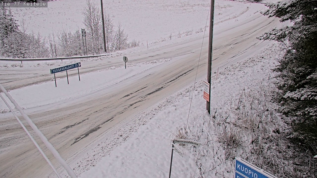 Kelikamerat Kuva Tie 77 Keitele, Keitele, Pohjois-Savo