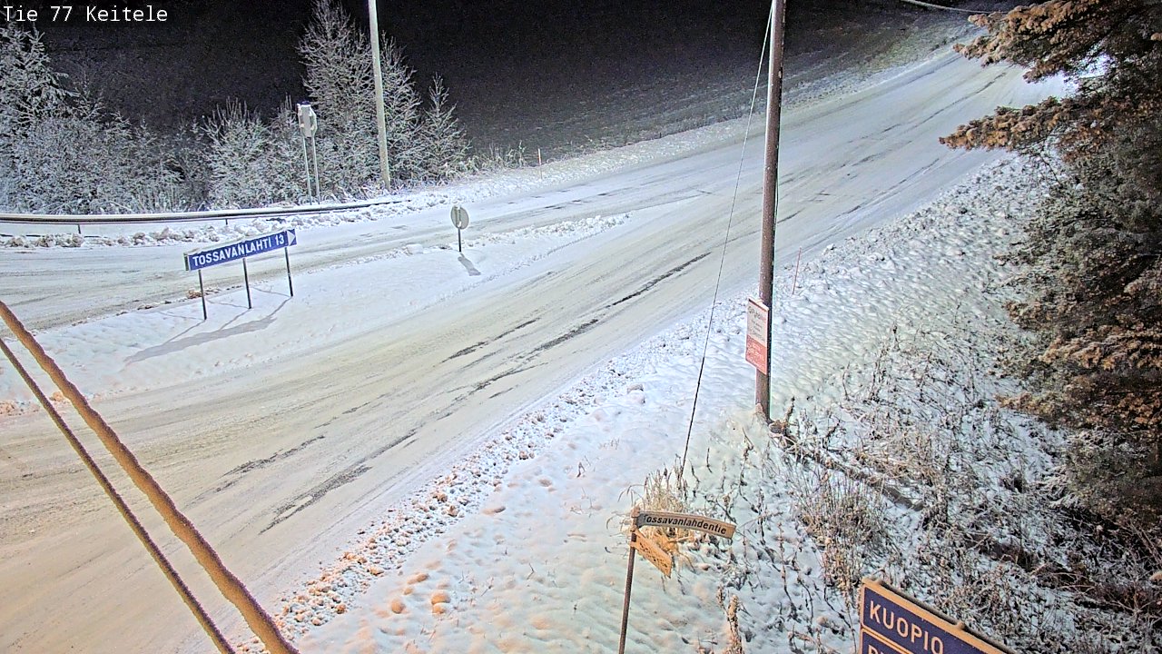 Kelikamerat Kuva Tie 77 Keitele, Keitele, Pohjois-Savo
