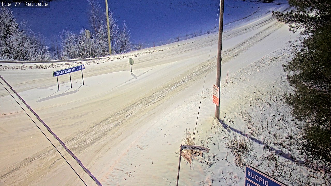Kelikamerat Kuva Tie 77 Keitele, Keitele, Pohjois-Savo