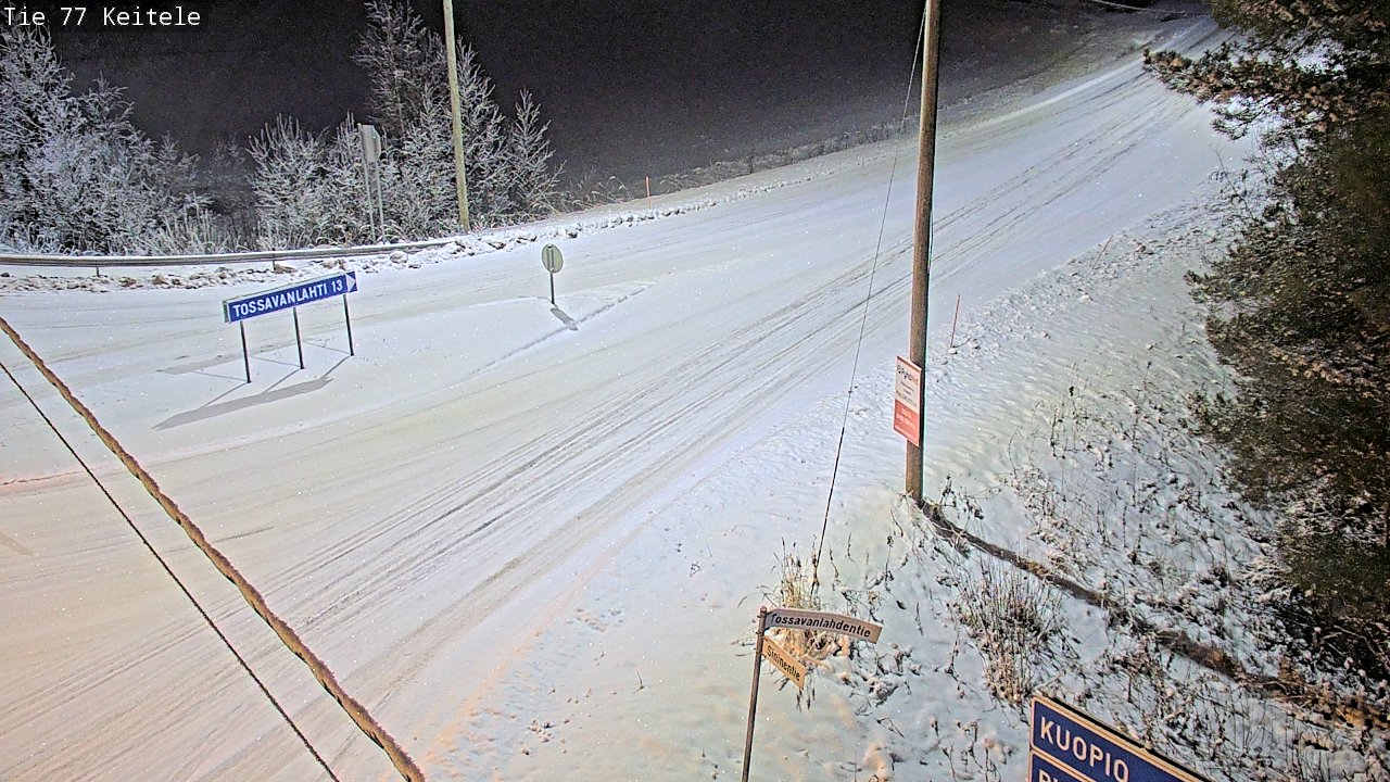 Kelikamerat Kuva Tie 77 Keitele, Keitele, Pohjois-Savo