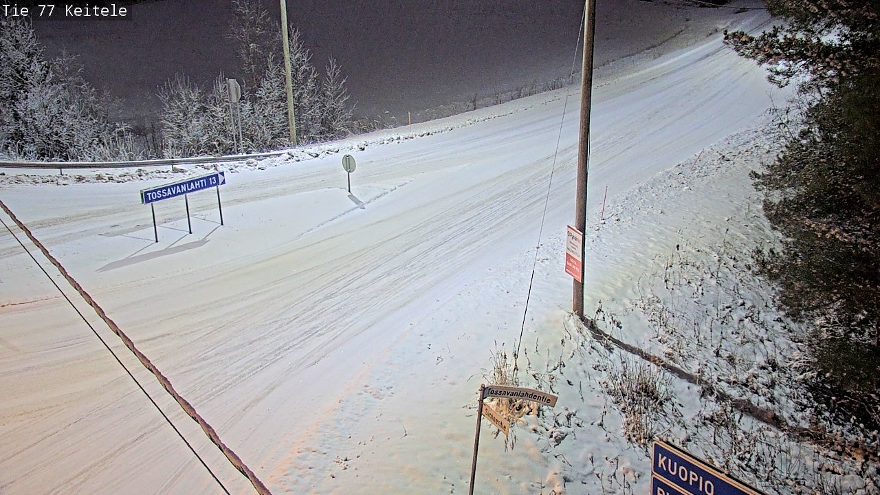 Kelikamerat Kuva Tie 77 Keitele, Keitele, Pohjois-Savo