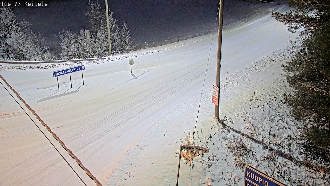 Kelikamerat Kuva Tie 77 Keitele, Keitele, Pohjois-Savo