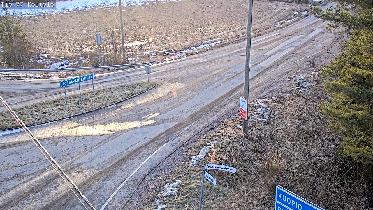 Kelikamerat Kuva Tie 77 Keitele, Keitele, Pohjois-Savo