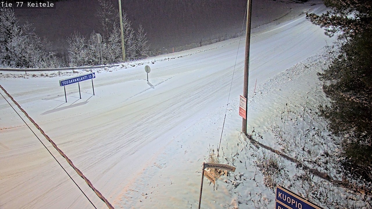 Kelikamerat Kuva Tie 77 Keitele, Keitele, Pohjois-Savo