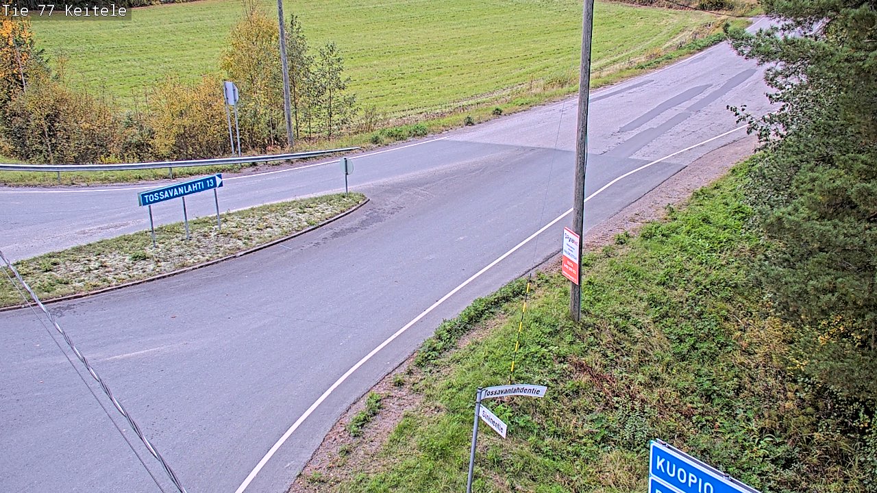 Kelikamerat Kuva Tie 77 Keitele, Keitele, Pohjois-Savo