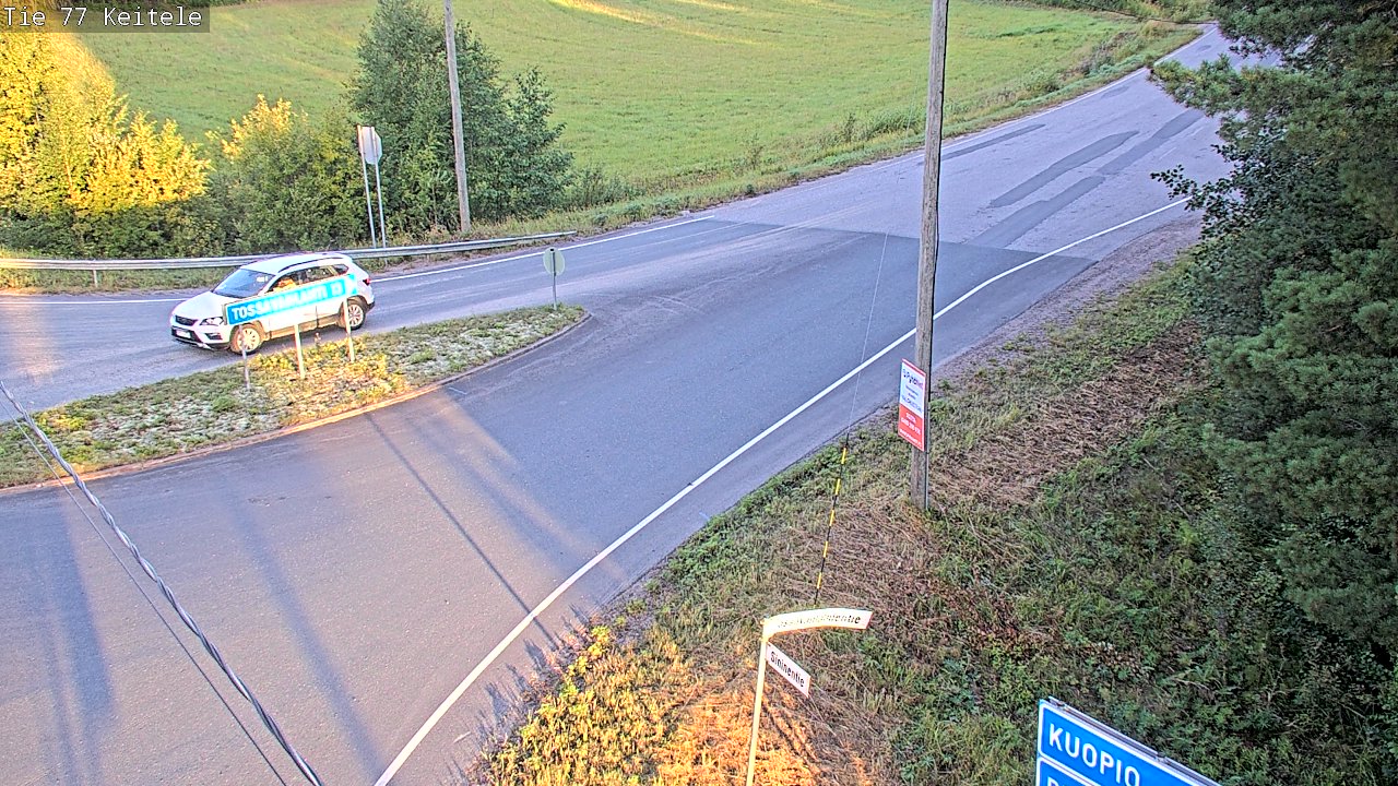 Kelikamerat Kuva Tie 77 Keitele, Keitele, Pohjois-Savo