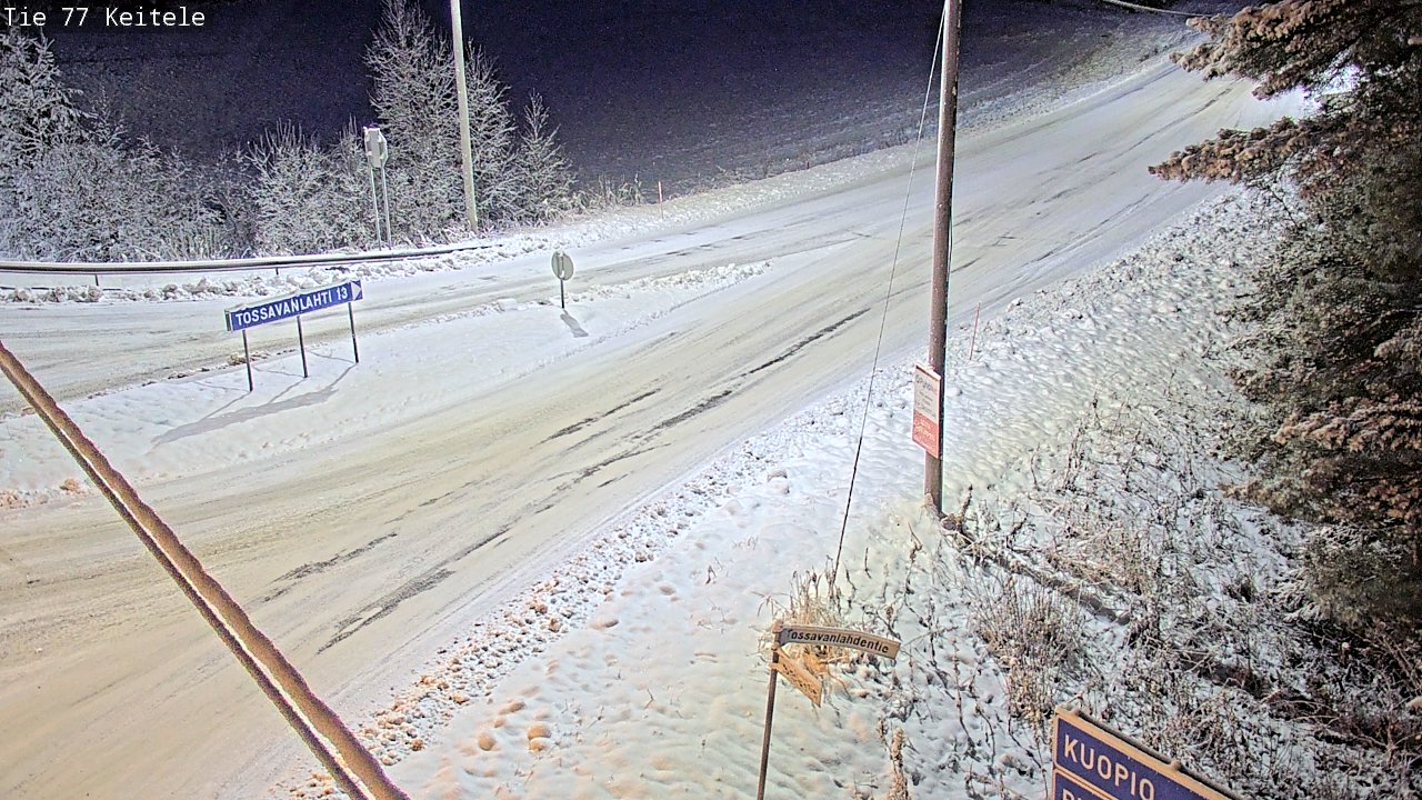Kelikamerat Kuva Tie 77 Keitele, Keitele, Pohjois-Savo