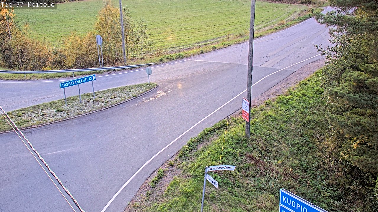 Kelikamerat Kuva Tie 77 Keitele, Keitele, Pohjois-Savo