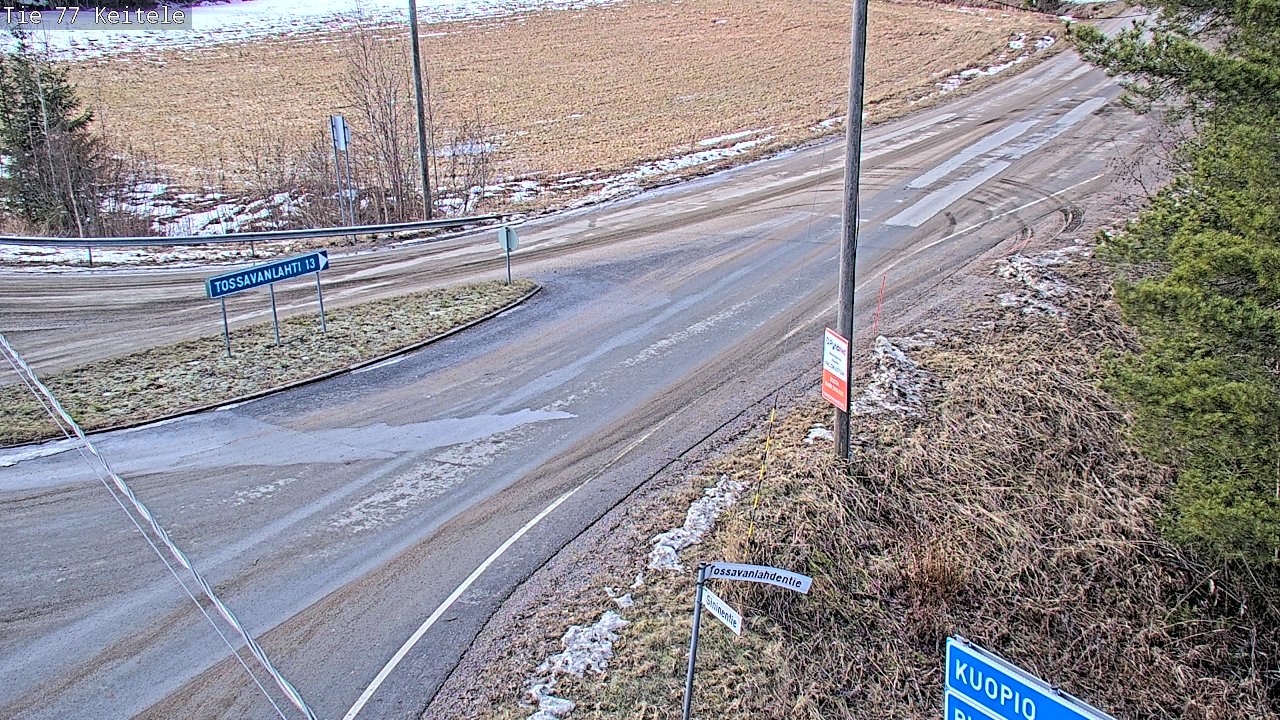 Kelikamerat Kuva Tie 77 Keitele, Keitele, Pohjois-Savo