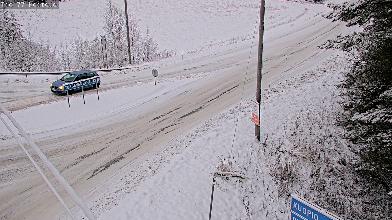 Kelikamerat Kuva Tie 77 Keitele, Keitele, Pohjois-Savo