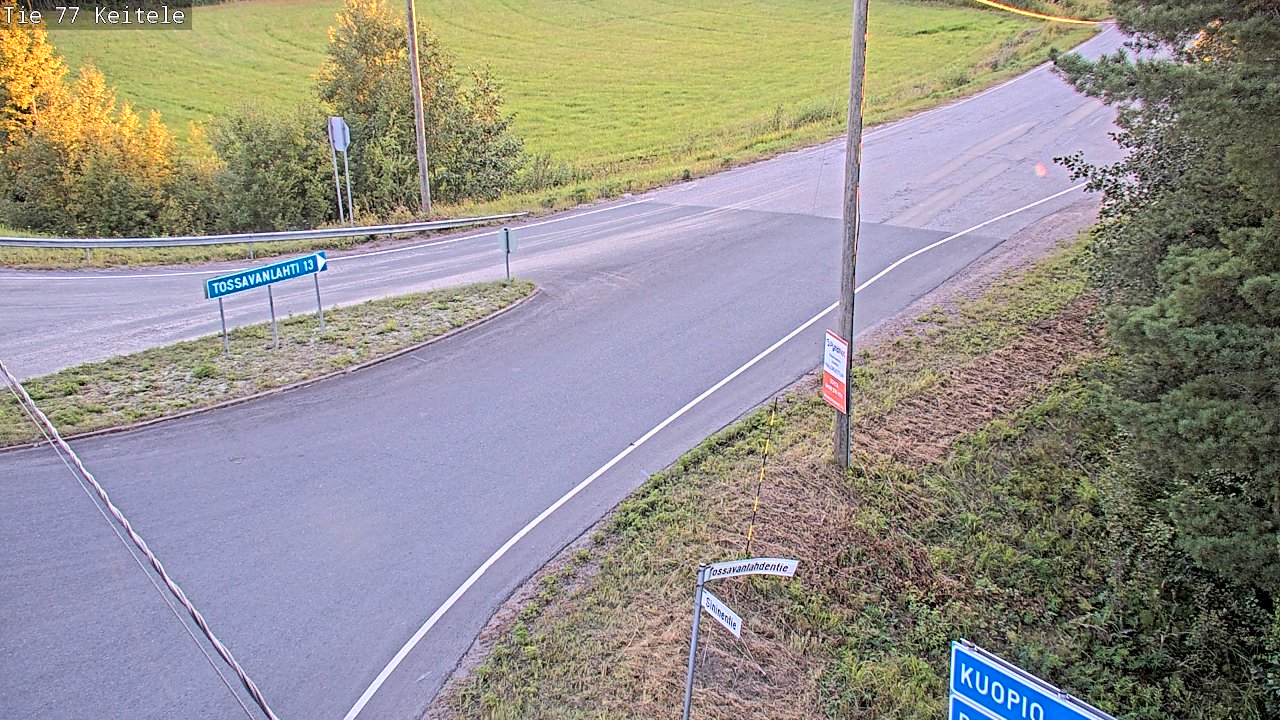Kelikamerat Kuva Tie 77 Keitele, Keitele, Pohjois-Savo
