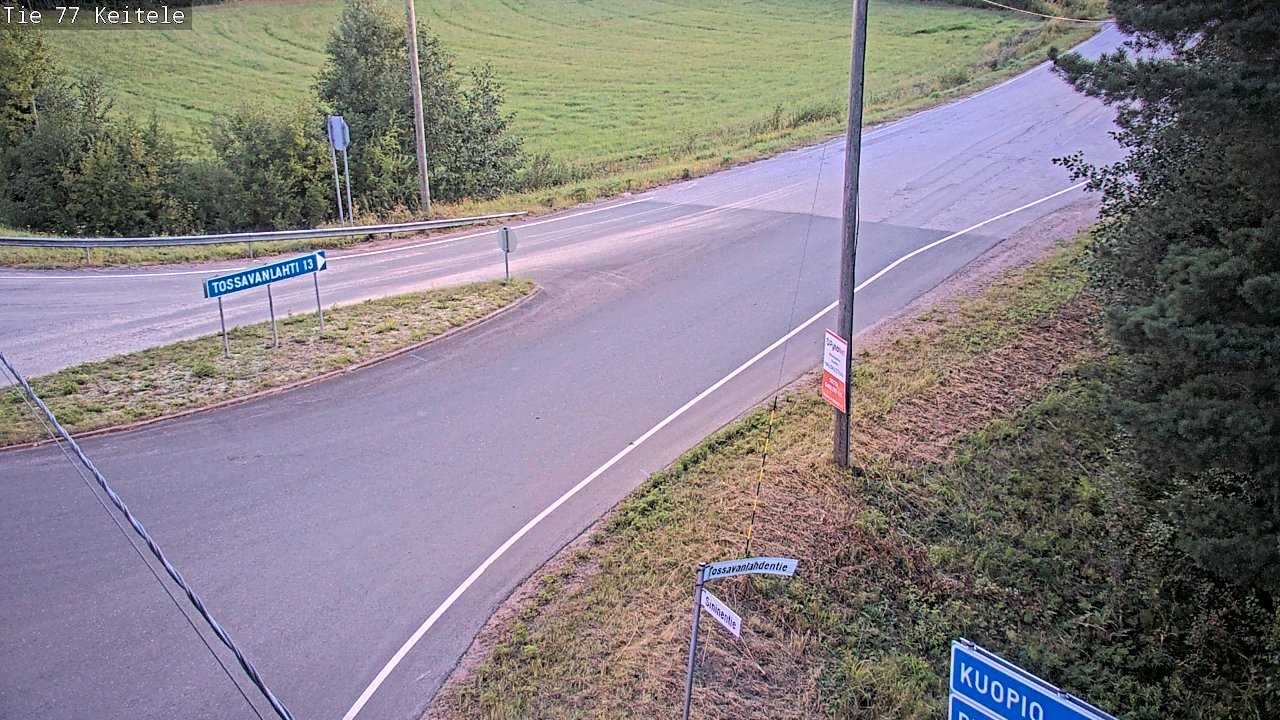 Kelikamerat Kuva Tie 77 Keitele, Keitele, Pohjois-Savo