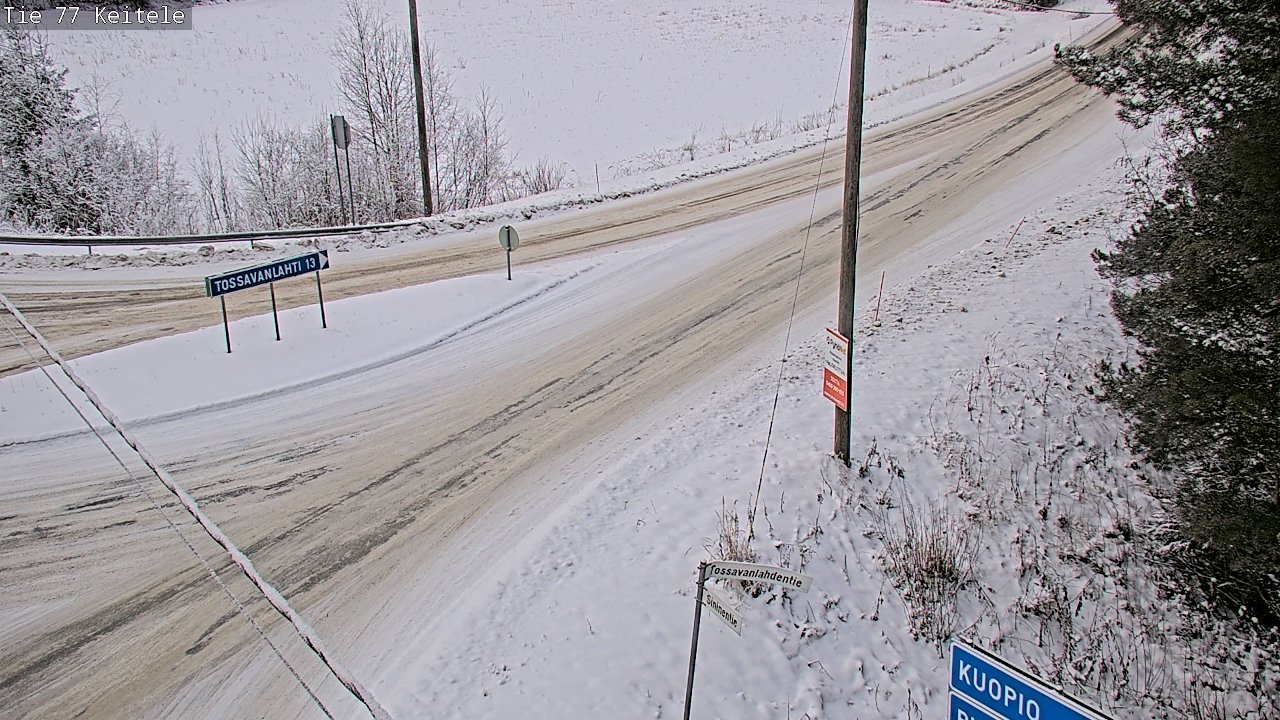 Kelikamerat Kuva Tie 77 Keitele, Keitele, Pohjois-Savo