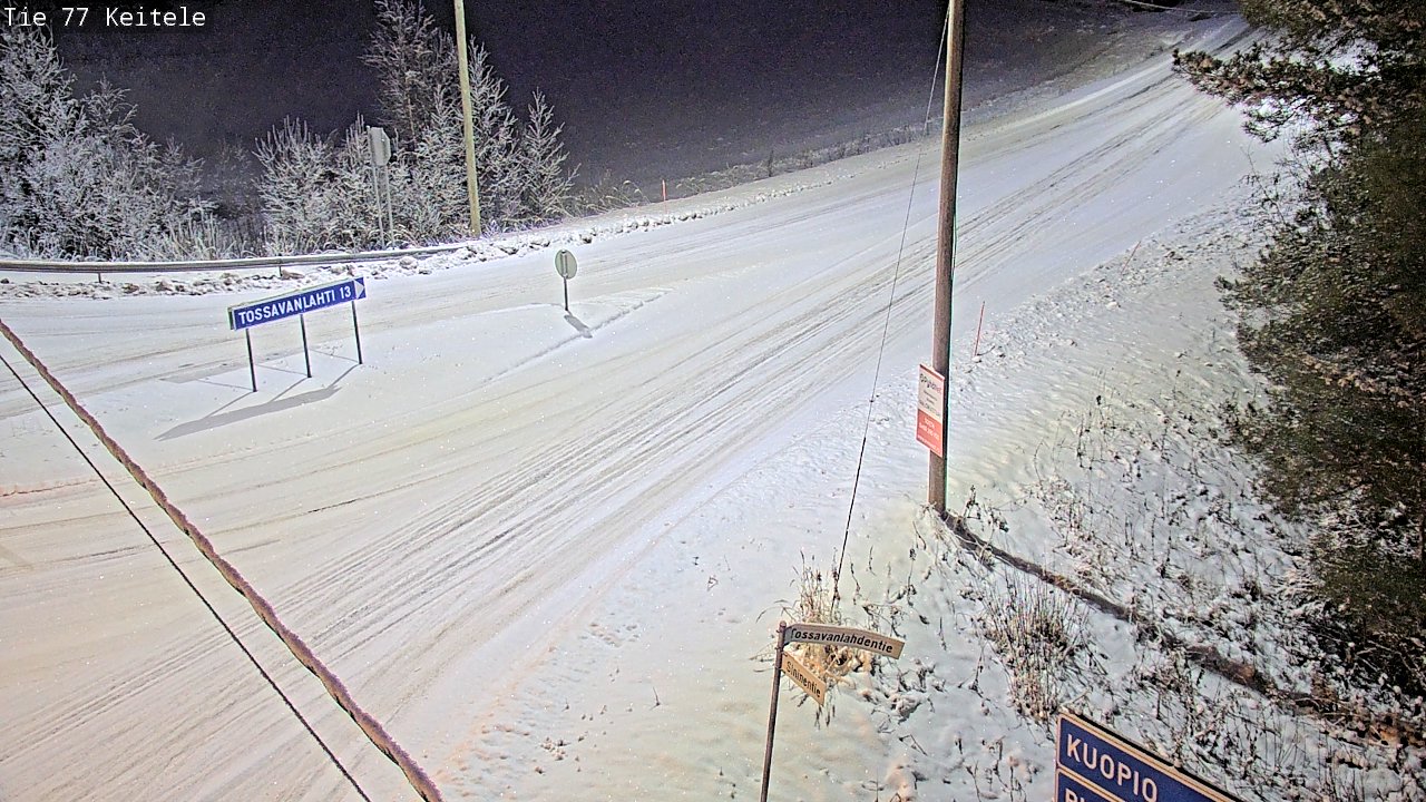 Kelikamerat Kuva Tie 77 Keitele, Keitele, Pohjois-Savo