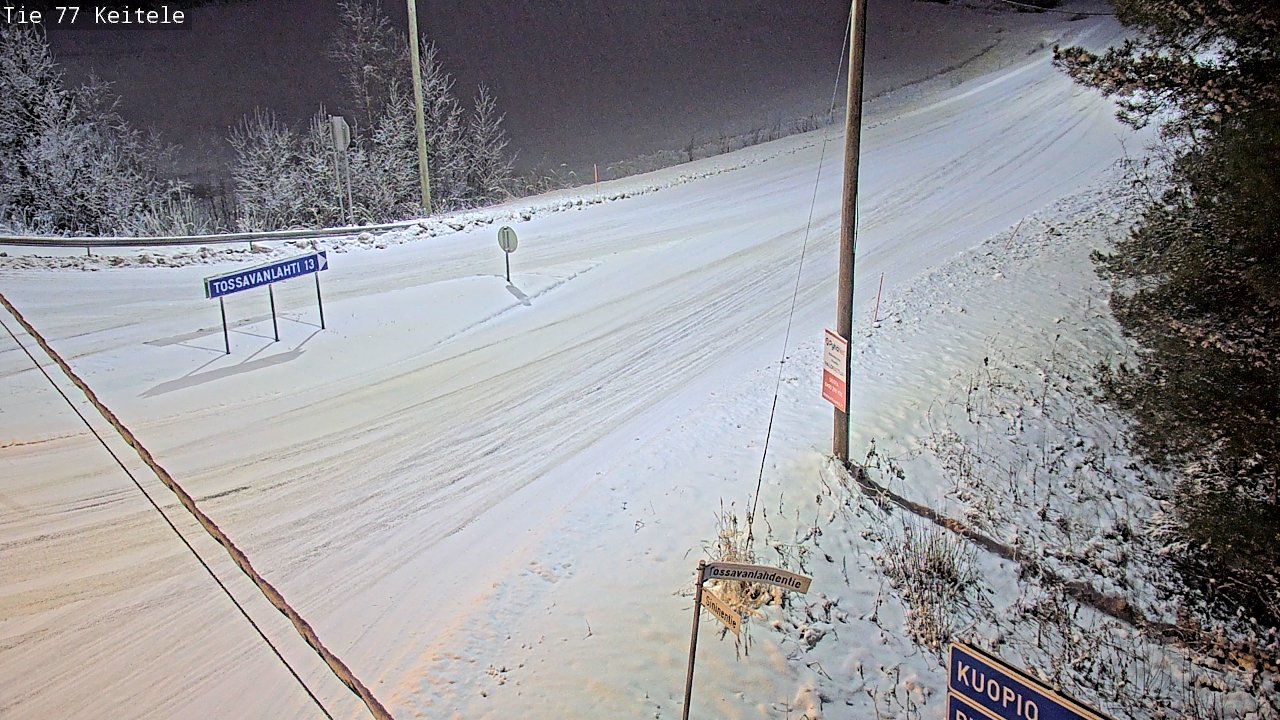 Kelikamerat Kuva Tie 77 Keitele, Keitele, Pohjois-Savo