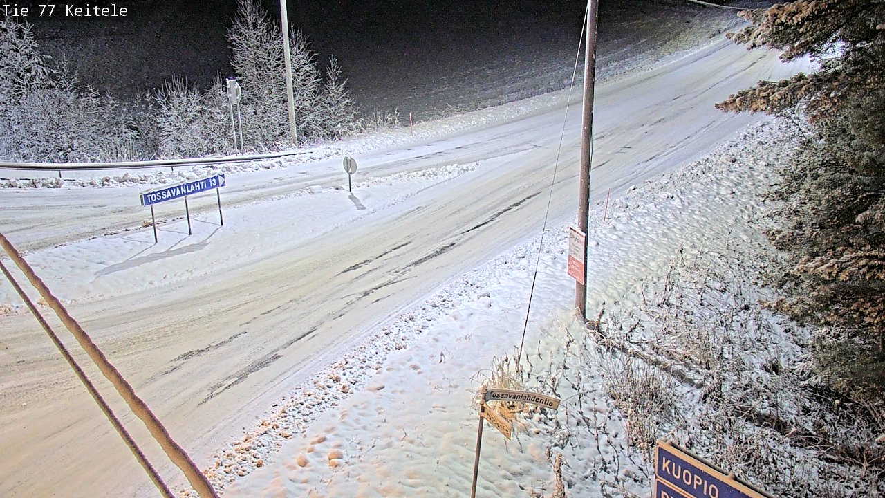 Kelikamerat Kuva Tie 77 Keitele, Keitele, Pohjois-Savo