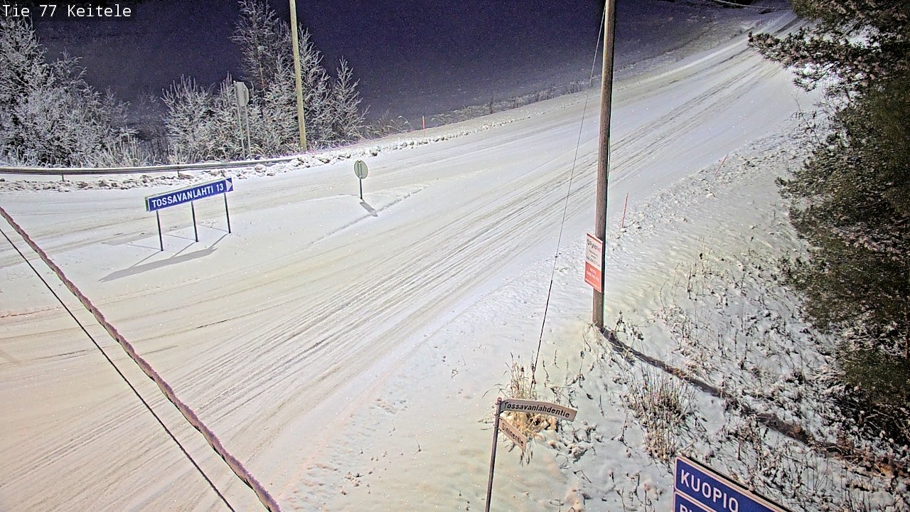 Kelikamerat Kuva Tie 77 Keitele, Keitele, Pohjois-Savo