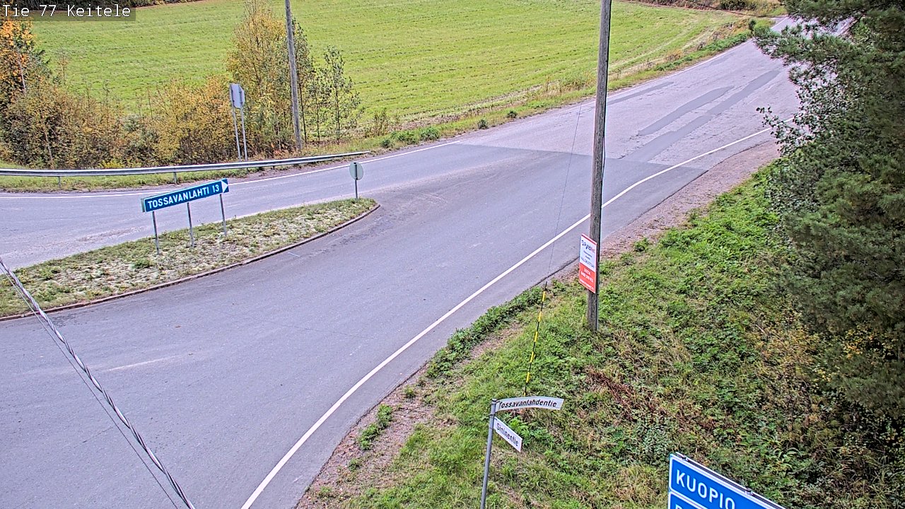 Kelikamerat Kuva Tie 77 Keitele, Keitele, Pohjois-Savo