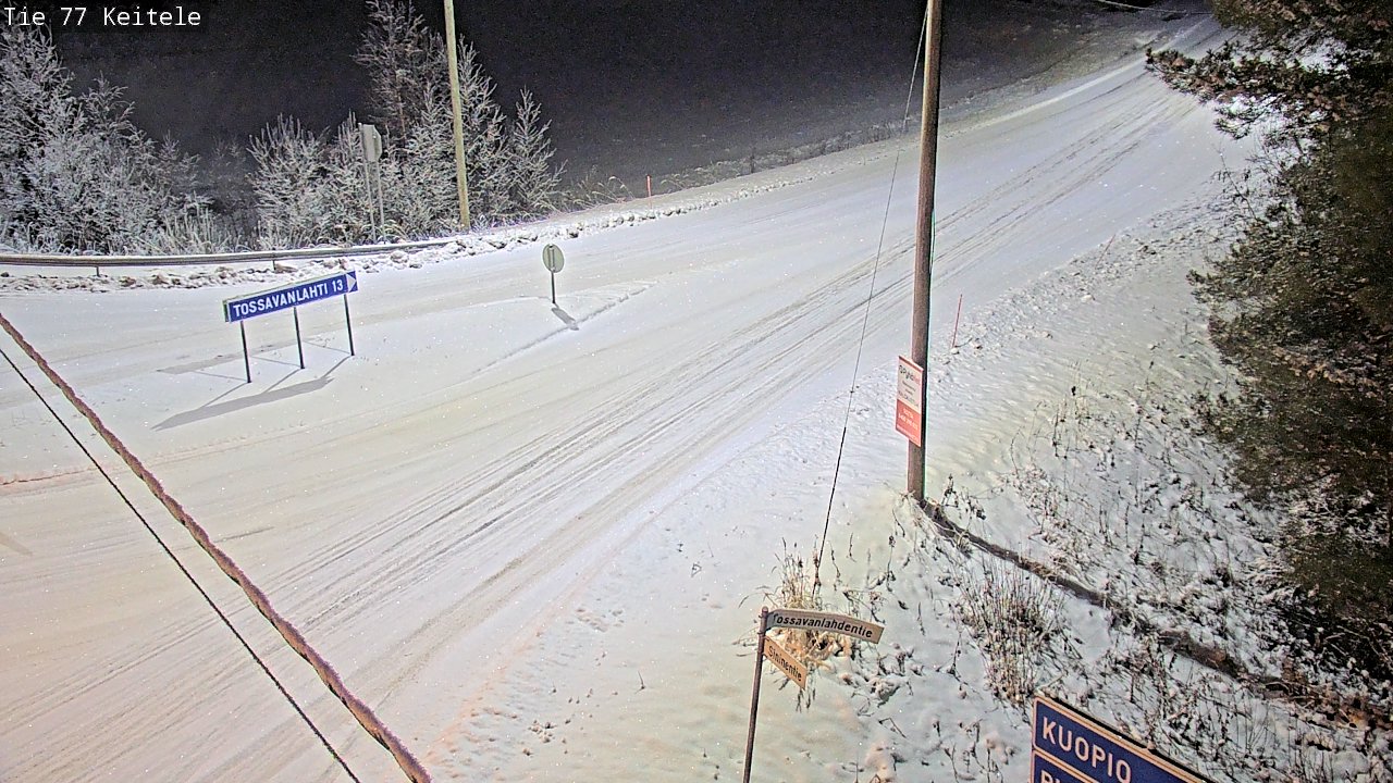 Kelikamerat Kuva Tie 77 Keitele, Keitele, Pohjois-Savo