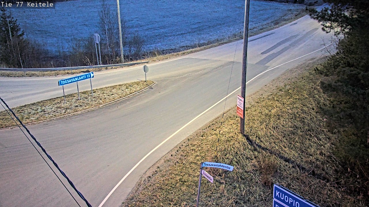 Kelikamerat Kuva Tie 77 Keitele, Keitele, Pohjois-Savo