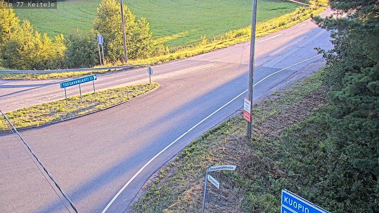 Kelikamerat Kuva Tie 77 Keitele, Keitele, Pohjois-Savo