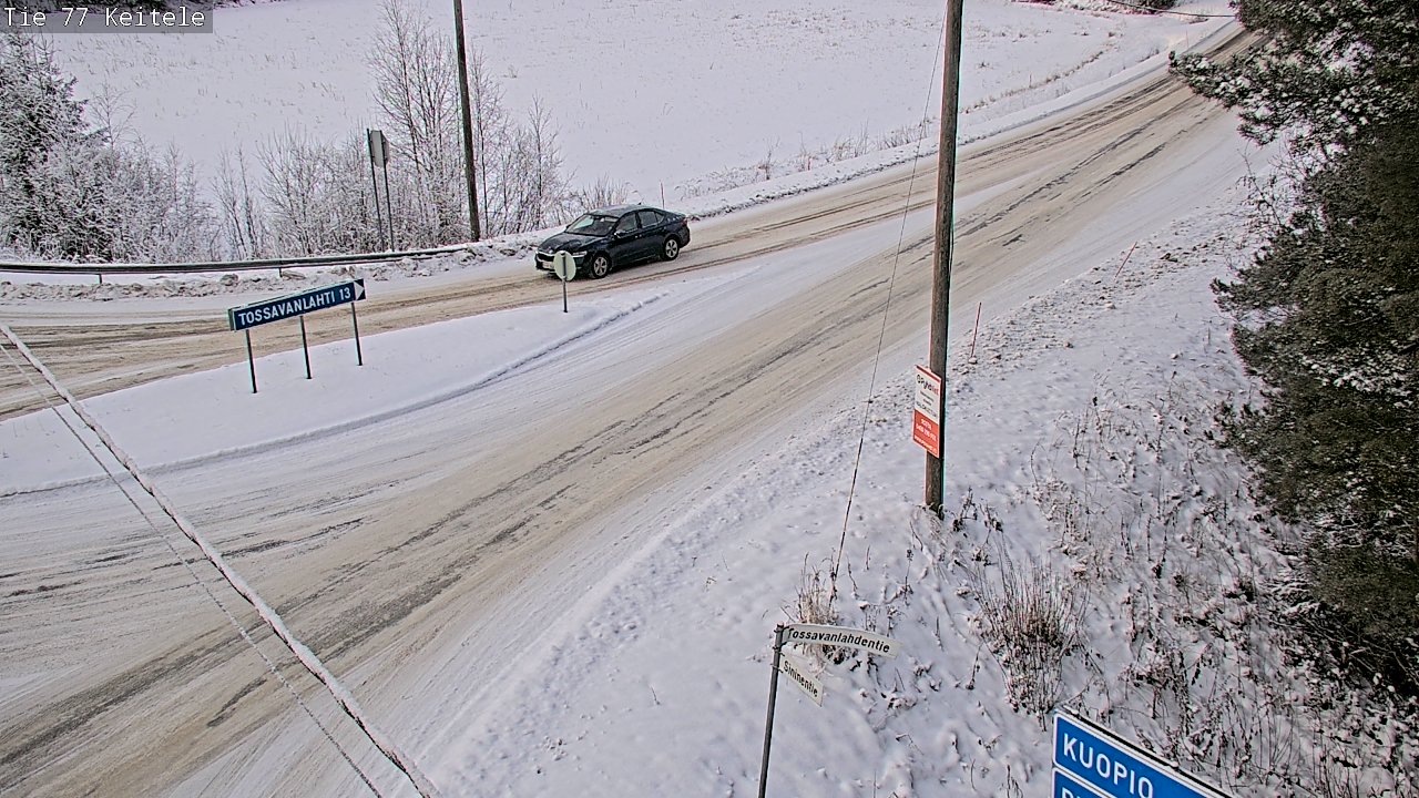 Kelikamerat Kuva Tie 77 Keitele, Keitele, Pohjois-Savo