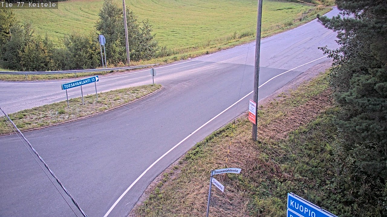 Kelikamerat Kuva Tie 77 Keitele, Keitele, Pohjois-Savo