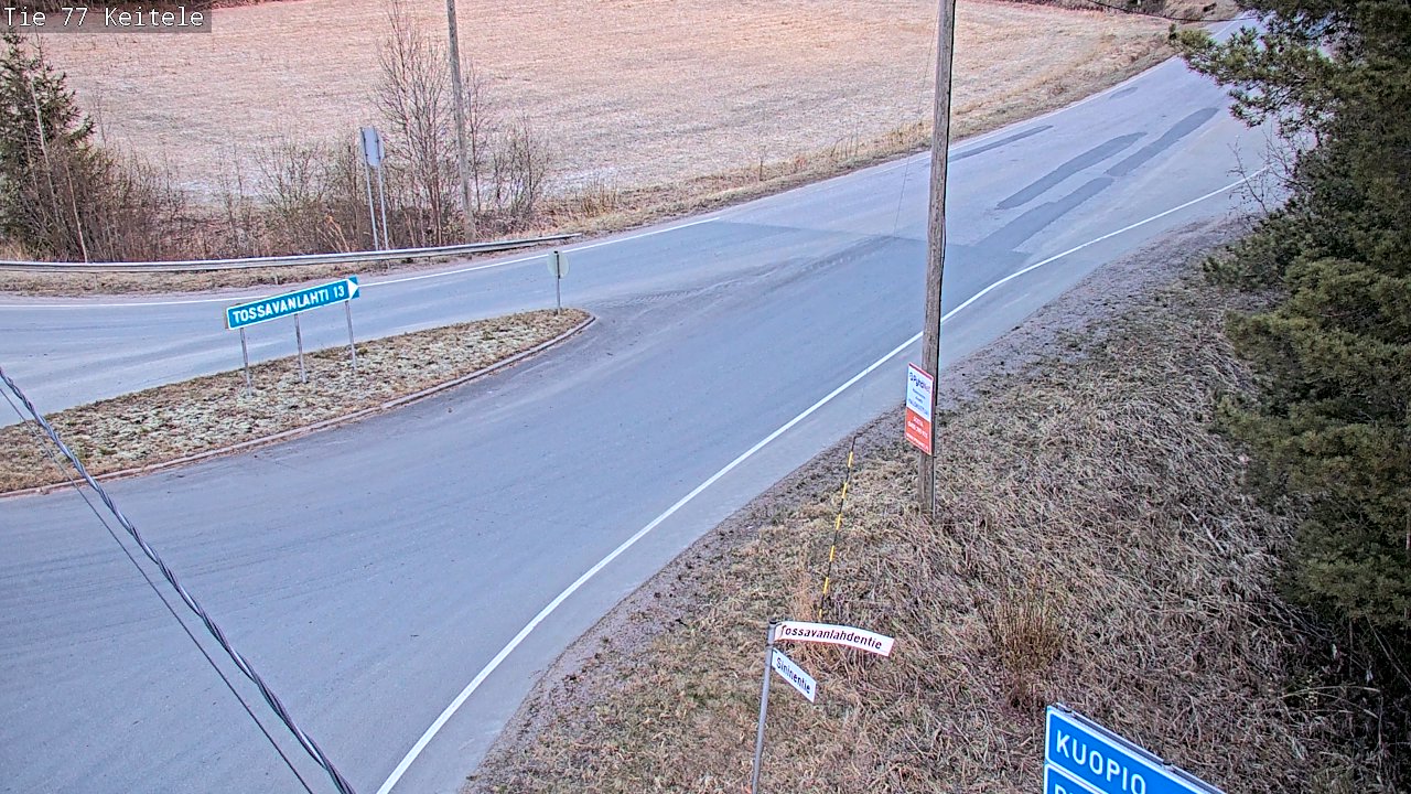 Kelikamerat Kuva Tie 77 Keitele, Keitele, Pohjois-Savo