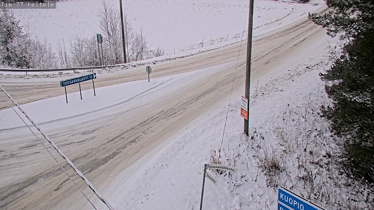 Kelikamerat Kuva Tie 77 Keitele, Keitele, Pohjois-Savo