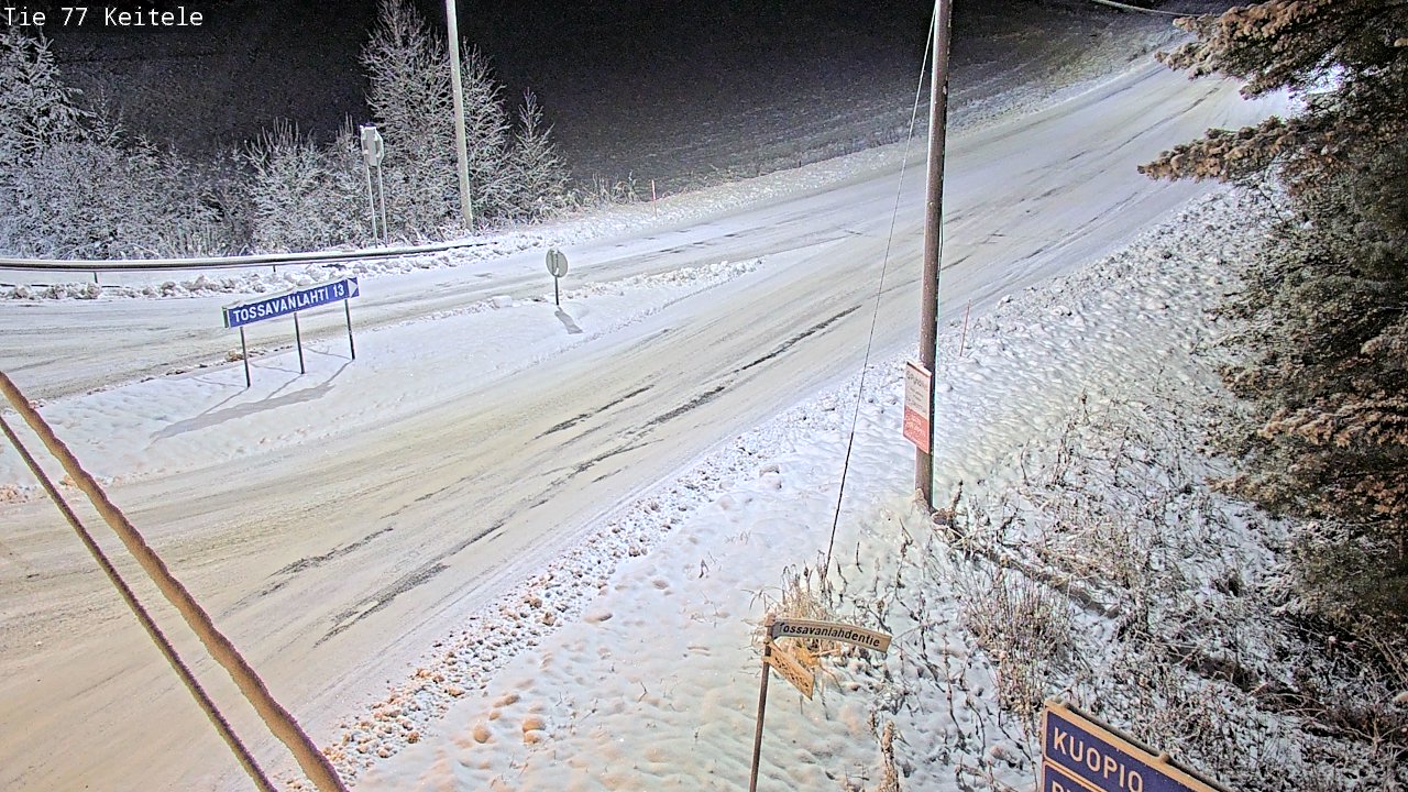 Kelikamerat Kuva Tie 77 Keitele, Keitele, Pohjois-Savo
