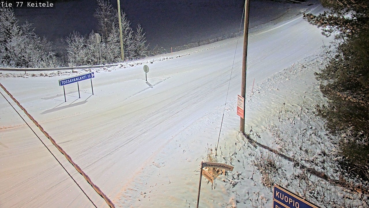 Kelikamerat Kuva Tie 77 Keitele, Keitele, Pohjois-Savo