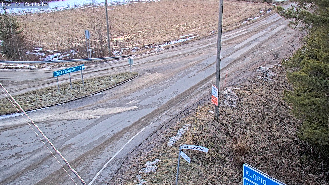 Kelikamerat Kuva Tie 77 Keitele, Keitele, Pohjois-Savo