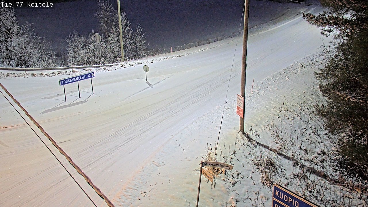 Kelikamerat Kuva Tie 77 Keitele, Keitele, Pohjois-Savo