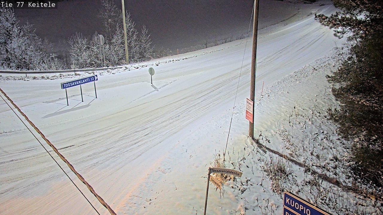 Kelikamerat Kuva Tie 77 Keitele, Keitele, Pohjois-Savo