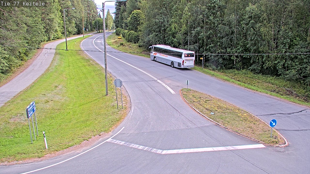 Kelikamerat Kuva Tie 77 Keitele, Keitele, Pohjois-Savo