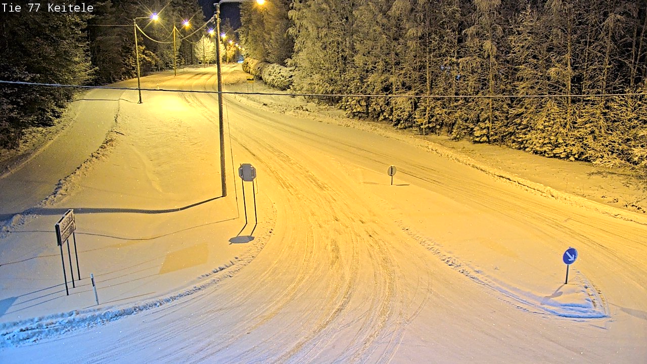 Kelikamerat Kuva Tie 77 Keitele, Keitele, Pohjois-Savo