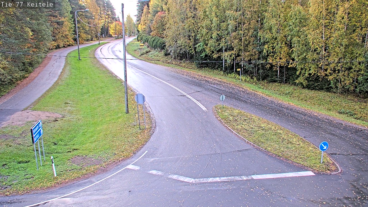 Weather Camera Image Road 77 Keitele, Keitele, Pohjois-Savo