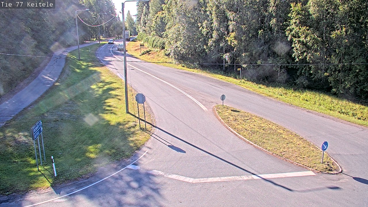 Weather Camera Image Väg 77 Keitele, Keitele, Pohjois-Savo