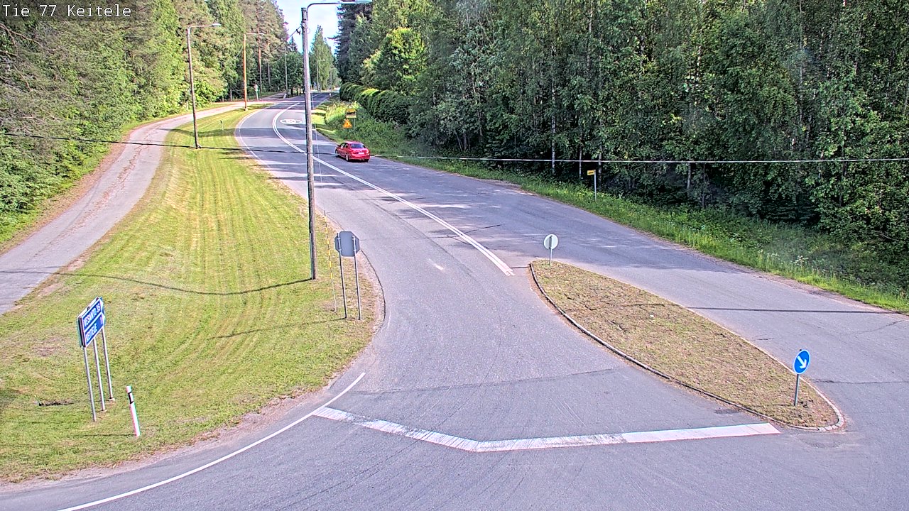 Kelikamerat Kuva Tie 77 Keitele, Keitele, Pohjois-Savo