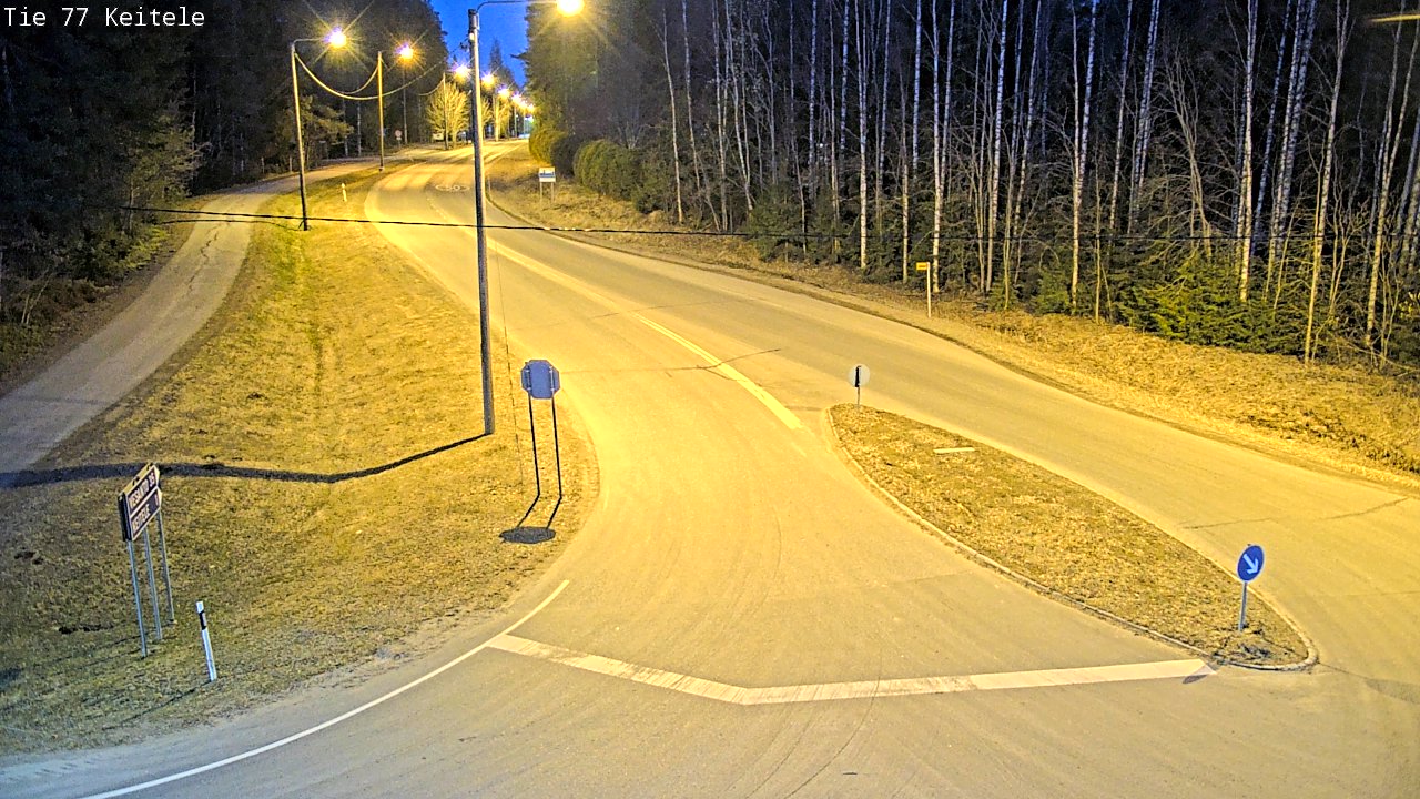 Kelikamerat Kuva Tie 77 Keitele, Keitele, Pohjois-Savo
